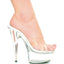 Platform Stiletto Clear Mules Ellie 609/VANITY
