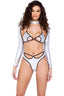 Ring Hologram Thong Back With Strap Detail Roma 6281