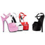 Platform Stiletto Open Toe High Heels Ellie 652/JULIET