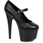 7" Pointed Stiletto Maryjane Ellie 709/DOM/BLKP