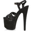 7 Heel Pointed Stiletto Glitter Platform And Upper Sandal Ellie ELLIE 709/VICKY