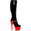 7 Stiletto Stretch Knee High Boot W/Zipper. Ellie ELLIE 709/ZEMORA