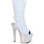 7 Inch Glitter Ankle Boot Ellie 711/BUTTERCUP/WHT
