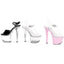 Platform Ankle Strap Open Toe High Heels Ellie 711/FLIRT/C