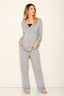 Rhea Pajama Set Icollection iCollection 7885