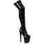 8" THIGH HIGH Boots WITH RINGS Ellie 821-METRO