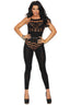 Footless Bodystocking W/Cutout Elegant Moments 82183