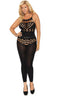 Footless Bodystocking W/Cutout Elegant Moments 82183Q
