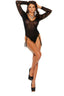 Long Sleeve Lace And Opaque Te Elegant Moments 82270