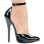 Fetish Ankle Strap D'Orsay High Heels Ellie 8265