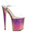 8 Heel Hologram Sandal. Ellie 850/SUGAR