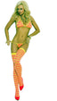 Striped Bra, Side Tie Thong Matching Set Elegant Moments 1535