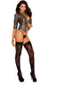 Floral Silhouette Lace Stay Up Thigh Highs Elegant Moments 1792