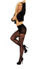Sheer Criss Cross Thigh Highs Plus Size Elegant Moments 1841Q