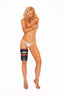 Lace Trim Scrunched Leg Garter Elegant Moments 2990