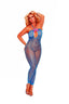 Crochet Keyhole Bodystocking Plus Size Elegant Moments 8752Q