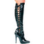 Knee High Stiletto Heel Corset Lace Boots Ellie FIERCE