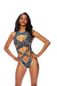 Paisley Bandana Swimwear Bodysuit Shirley of Hollywood KOY by Bodyshotz K2008