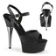 Rhinestone Platform Ankle Strap Open Toe Sandals High Heels Shoes Pleaser CAPTIVA/609