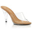 Sexy Casual Slipper Clear Stiletto Slip On Mules High Heels Shoes Pleaser Fabulicious CARESS/401