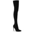 5" Stretch Pull-On Thigh High Boot Pleaser Pleaser COURTLY/3005
