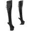 8" Heelless, 3" Pf Open Toe/Heel Thigh Boot, Side Zip Pleaser CRAZE/3019