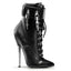 Sexy Pointed Toe Ankle Boots Brass Stiletto Extreme High Heels Shoes Pleaser Devious DAGGER/1023
