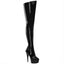 Hot Zipper Side Thigh High Platform Stiletto Heel Crotch Boots Shoes Pleaser Pleaser DELIGHT/4000