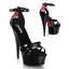 Corset Back Ankle Strap Platform Stiletto Sandals High Heels Shoes Pleaser DELIGHT/662