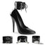 Sexy Interchangeable Ankle Cuffs Stiletto Pump High Heels Shoes Pleaser Devious DOMINA/434