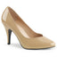 4" Heel Pump Cream Pat Pleaser Pleaser Pink Label DREAM/420