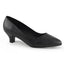 Classic Casual Pointed Toe Pumps Block High Heels Shoes Pleaser Pleaser Pink Label FAB/420W
