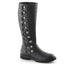 Button Lace Up Low Heel Knee High Full Inner Zipper Boots Shoes Pleaser Funtasma GOTHAM/109