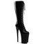 Sexy Lace Up Knee High Platforms Extreme Stiletto Heel Boots Shoes Pleaser INFINITY/2020