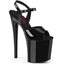 8" Heel, 4" Pf Ankle Strap Sandal Pleaser Pleaser NAUGHTY/809