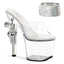 Stripper Platforms Rhinestone Ankle Cuff Revolver High Heels Shoes Pleaser Pleaser REVOLVER/712