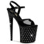 Rhinestone Platform Stiletto High Heels Shoes STARDUST/809 Pleaser Pleaser STARDUST/809