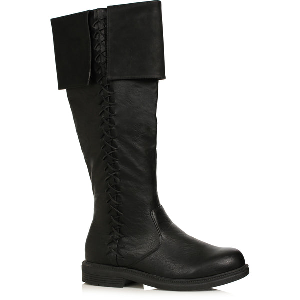 1" Heel Men's Knee High Boot With Stitching Detail Ellie 1031 125/BART