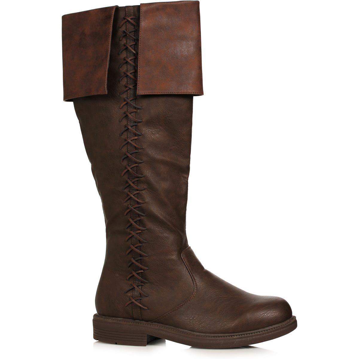 1" Heel Men's Knee High Boot With Stitching Detail Secondary image