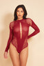 No Control Long Sleeve Teddy Icollection Hauty 16001