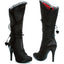 Victorian Lace Knee High Heel Boots Ellie  400/GOTHIKA