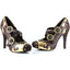Victorian Steampunk Pointed Toes Pumps Ellie  420/STEEL