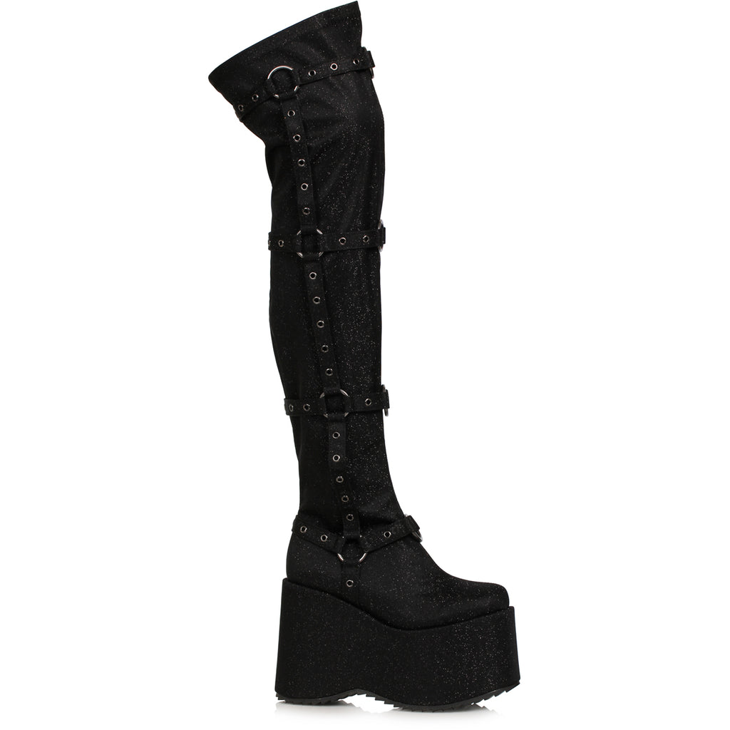 5" Chunky Heel Platform Boot Ellie  500/FUMIKO