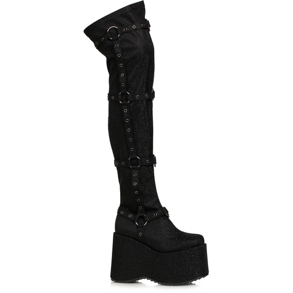 5" Chunky Heel Platform Boot Ellie  500/FUMIKO