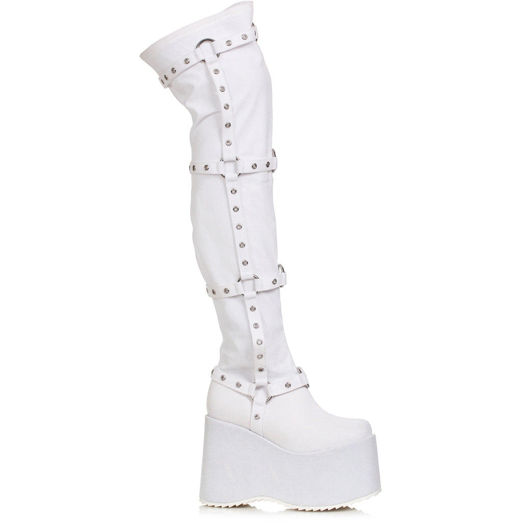 5" Chunky Heel Platform Boot Ellie  500/FUMIKO