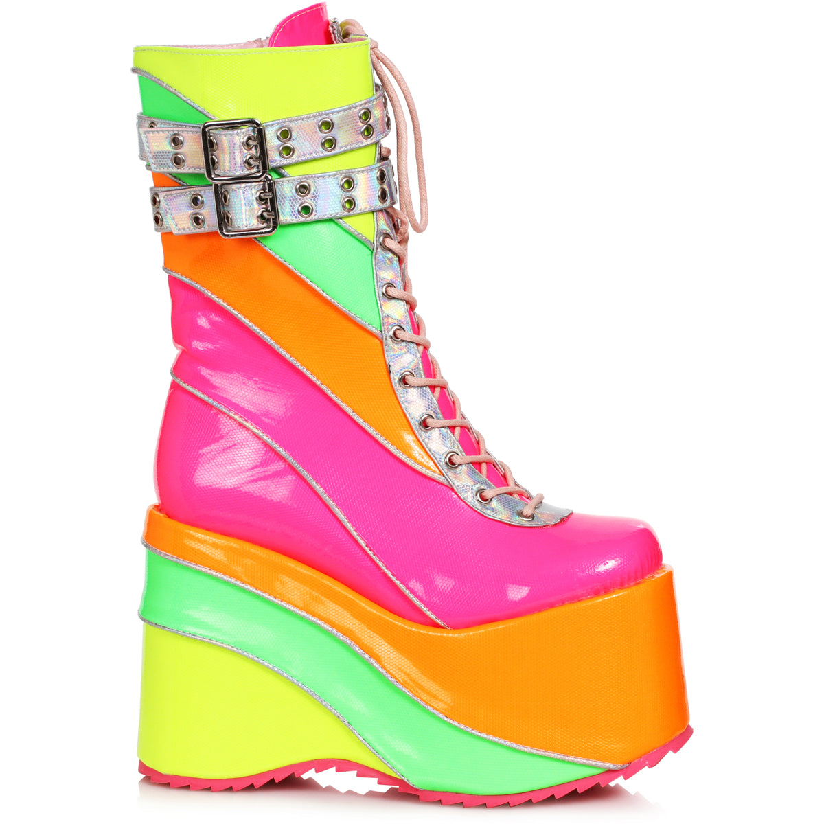 5" Chunky Heel Platform Boot Secondary image