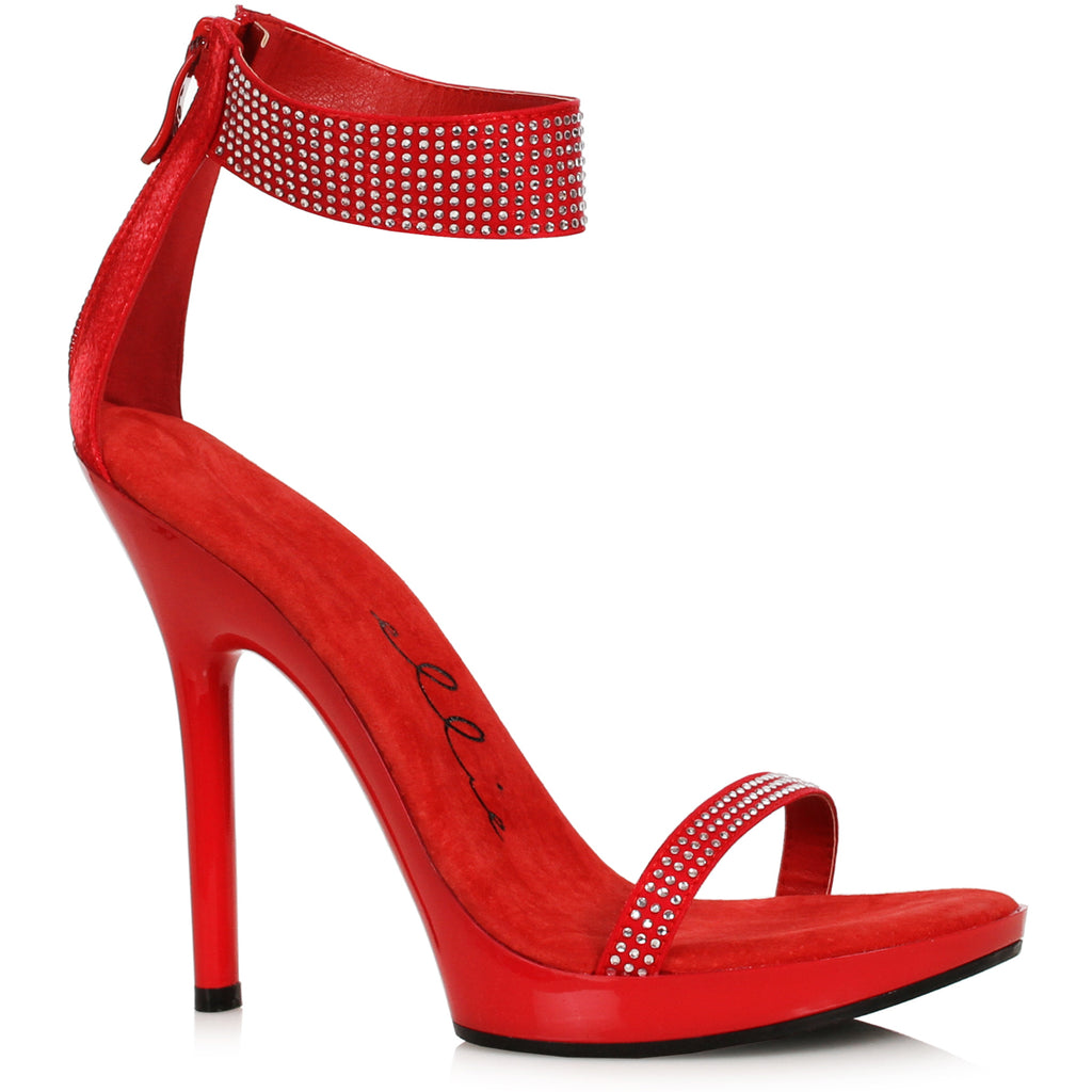5" Heel Rhinestone Sandal Ellie  502/HEIDI