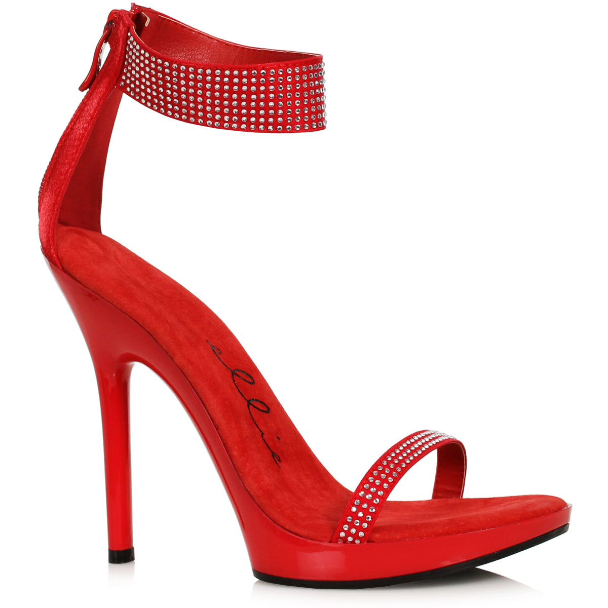 5" Heel Rhinestone Sandal Ellie  502/HEIDI