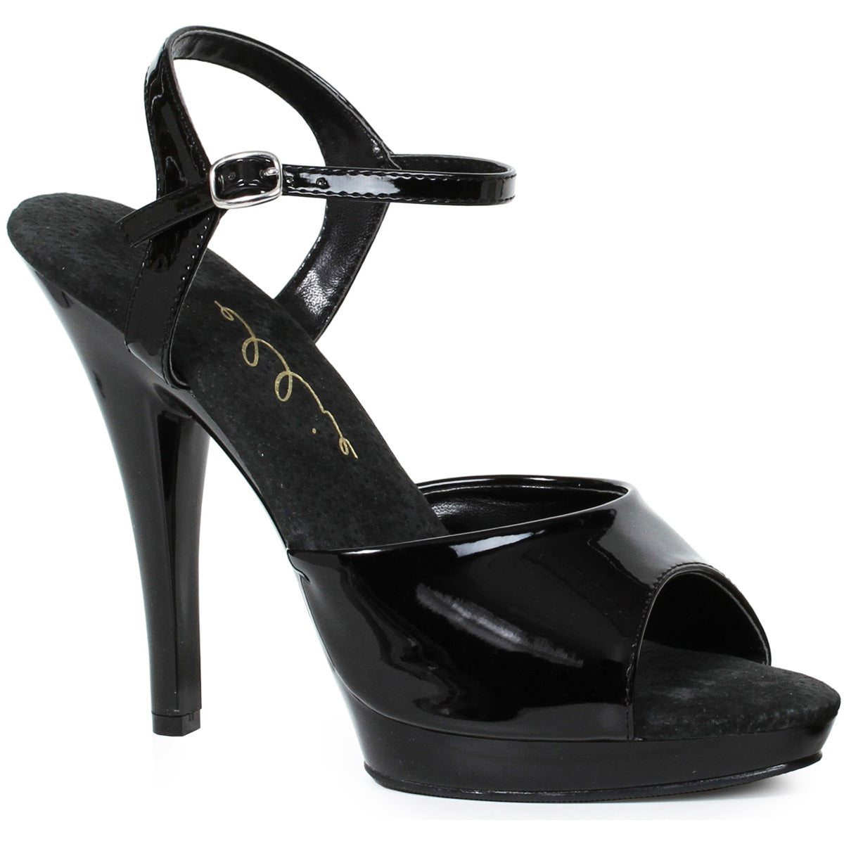 Ellie Juliet Women's Wide Width Ankle Strap Peep Toe High Heel Sandals Main image