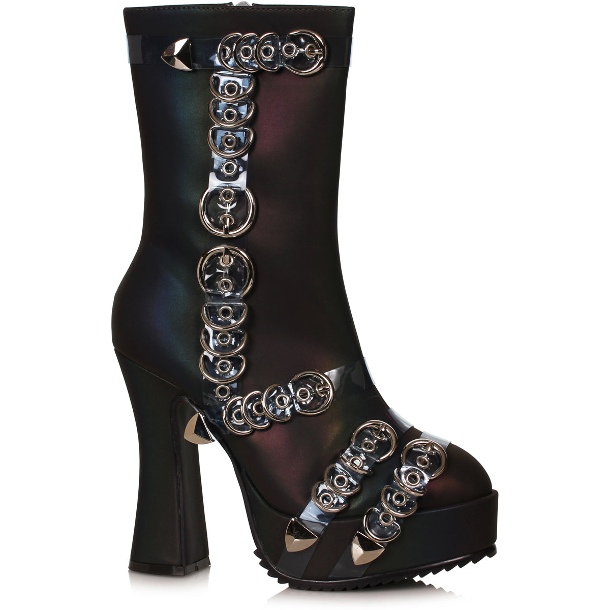 5.5" Heel Ankle Boot With Metal Decor Ellie  557/MANDY Main image